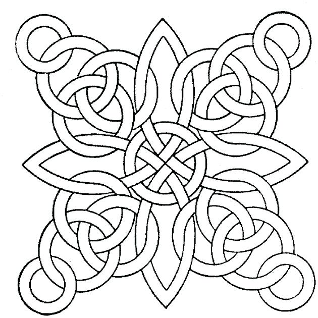 630x630 Geometrical Design Coloring Pages Coloring Pages Geometry 3d