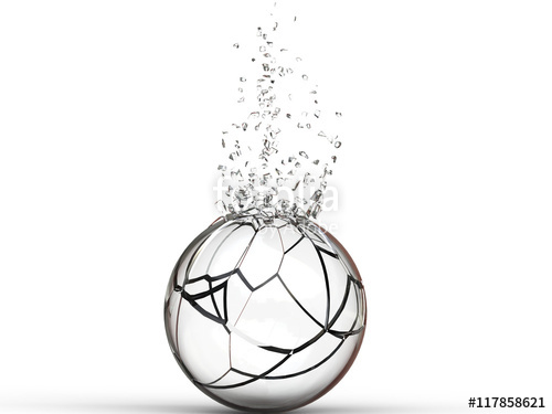 500x375 Broken Glass Ball