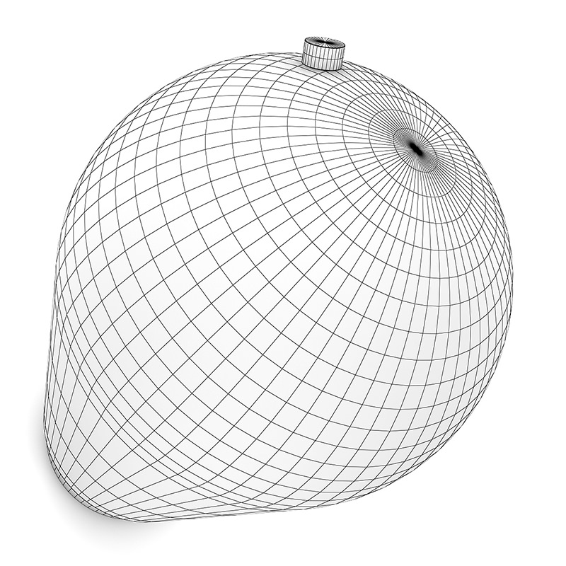 800x800 Glass Standing Lamp 3d Cgtrader