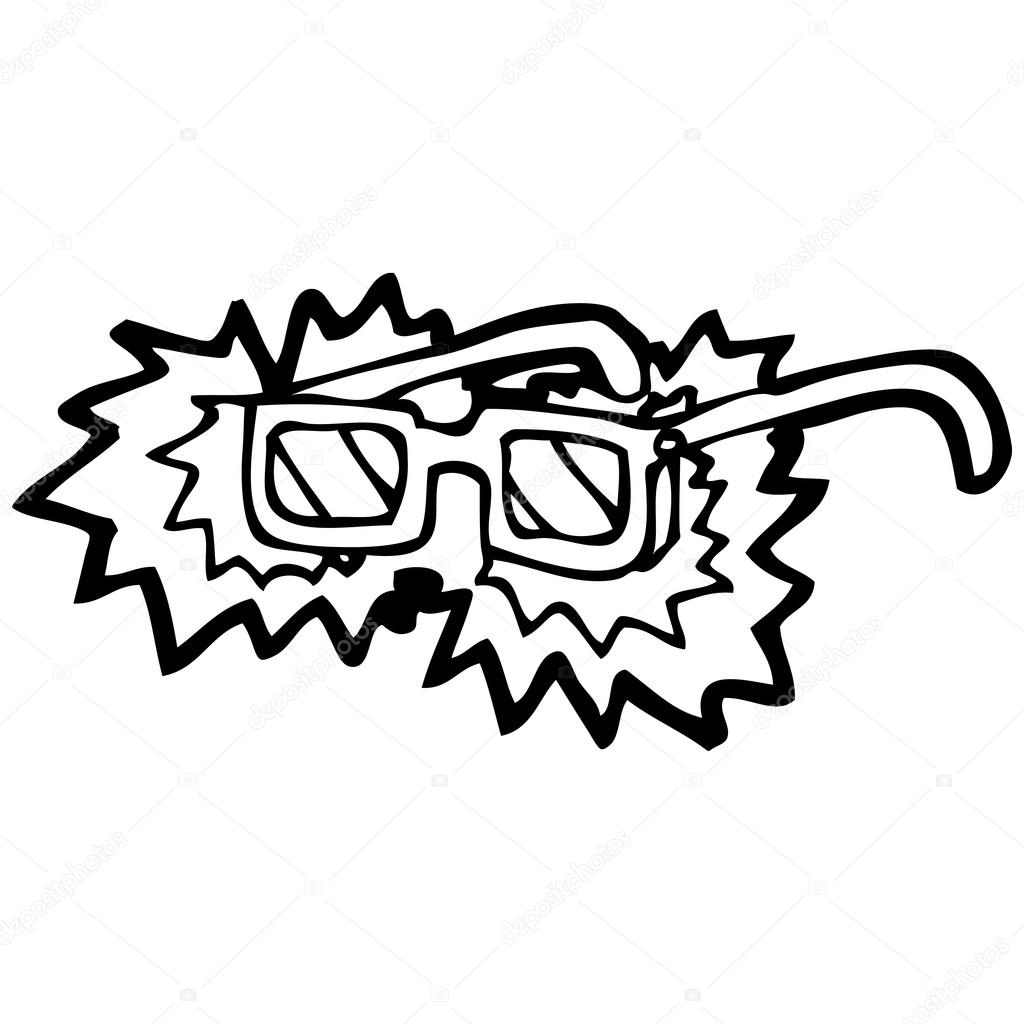 1024x1024 3d Glasses Stock Vector Lineartestpilot