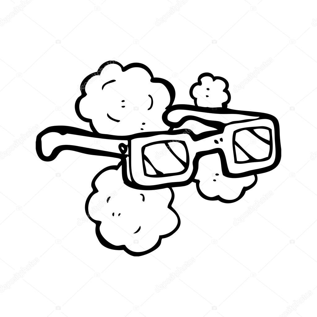 1024x1024 3d Glasses Stock Vector Lineartestpilot