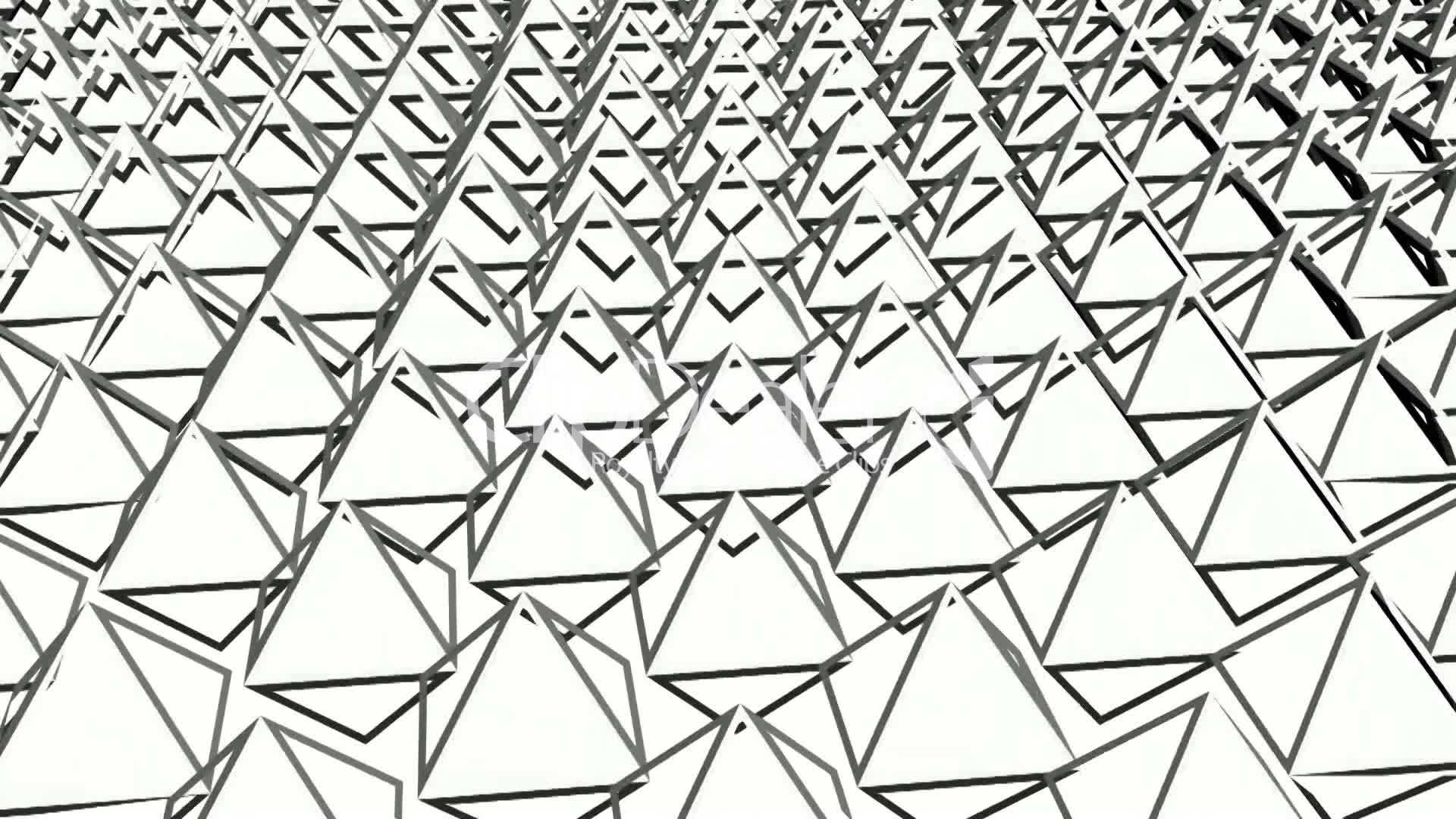 1920x1080 Rotation Of 3d Matrix Pyramid.digital,diamond,data,technology
