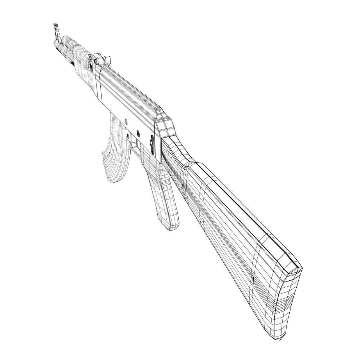 1200x1200 3d Ak47 Kalashnikov Assault Rifle Cgtrader