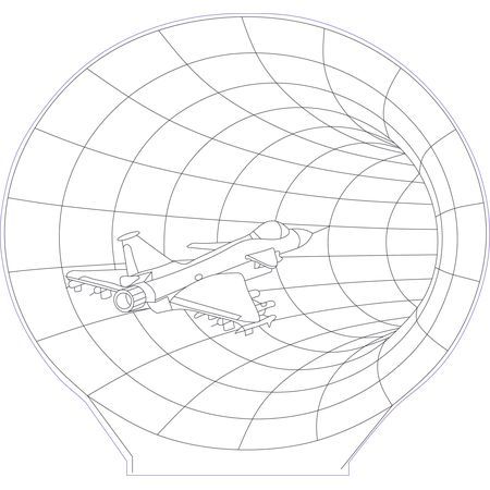 450x450 Cnc And Jigsaw Router Plane Hole 3d Illusion Vector File. Download