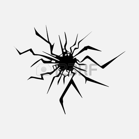 450x450 2,450 Bullet Hole Stock Illustrations, Cliparts And Royalty Free