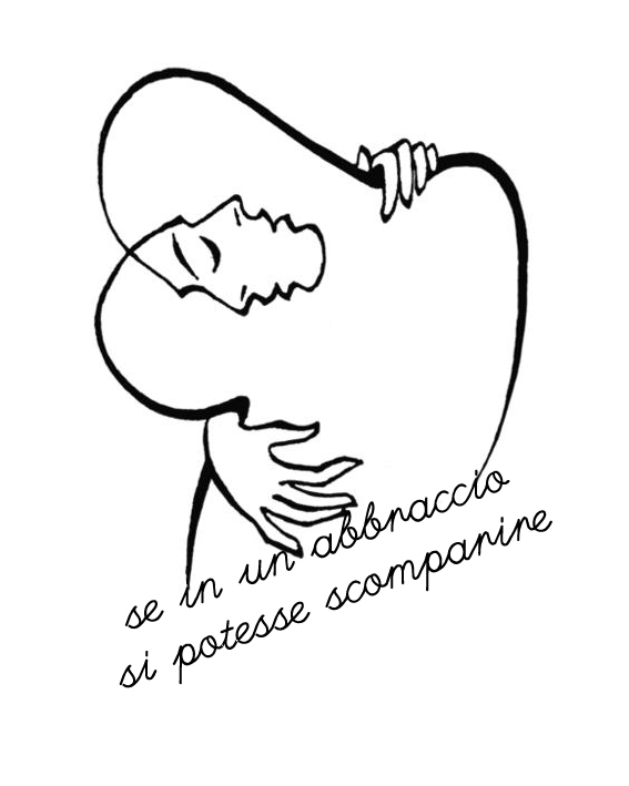 567x709 Se In Un Abbraccio Si Potesse Scomparire (Se Si Potesse Non Morire