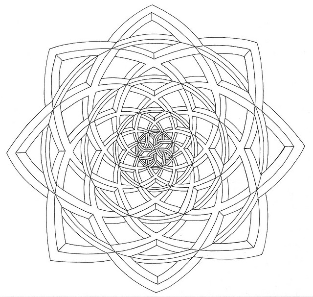 640x606 3d Knot Optical Illusion Jpg Illusions, 3d And Mandala