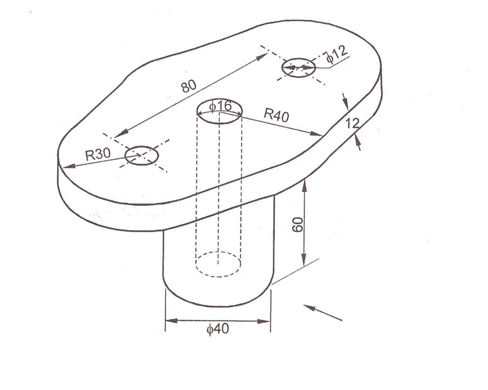 961x768 Cad Drawing Practice Isometric Drawings 3d Modeling Practice