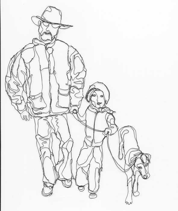 591x700 Wire People Wire Sculpture And Illustration
