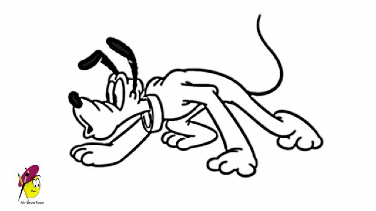 1280x720 Pluto Dog From Mickey Mouse Series