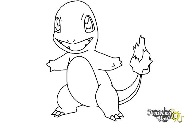 600x400 How To Draw Pokemon Charmander