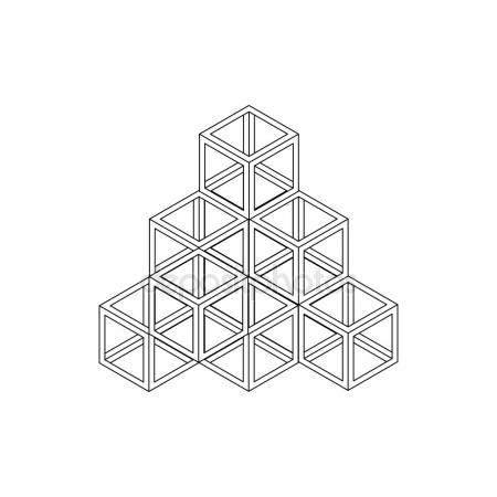 450x450 Building Construction Plan Icon Isometric 3d Style Stock Vector