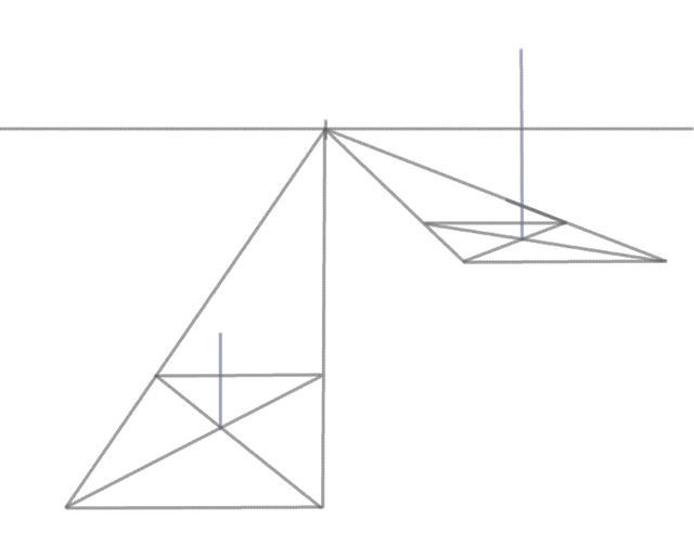 640x504 Draw A 3d Pyramid In Perspective Perspective And 3d