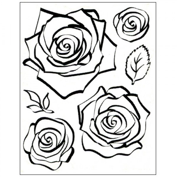 600x600 Set 3d Rose