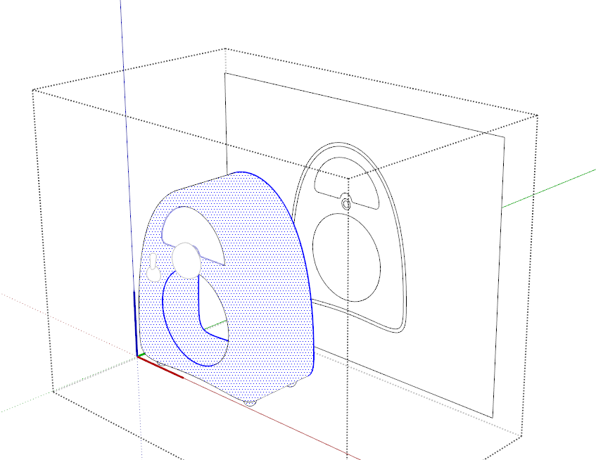 847x654 How To Trace 2d Shape Of Portion Of 3d Object
