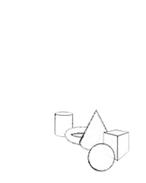 576x720 The Helpful Art Teacher Drawing The Five Basic Three Dimensional