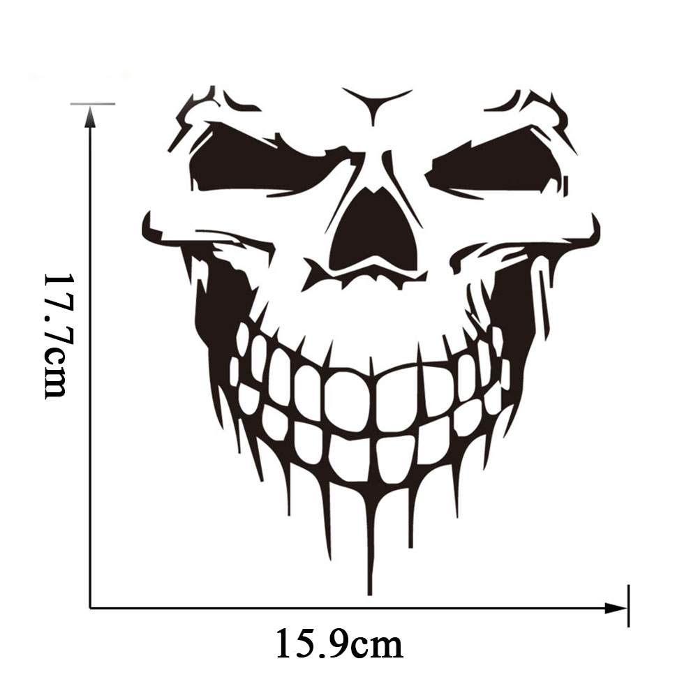 1000x1000 Rylybons Car Styling Full Body Car Stickers 3d Skull Stickers 15.9