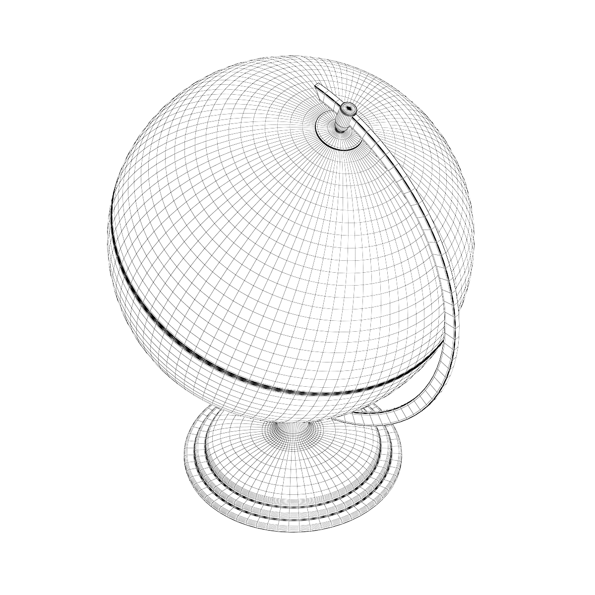 1200x1200 Antique Globe