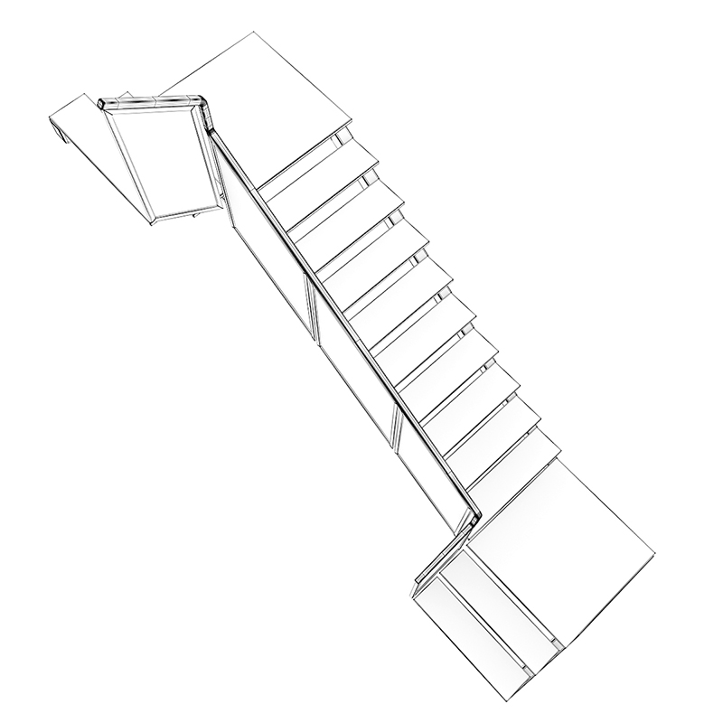 800x800 Wooden Stairs 14