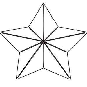 3d Star Drawing at GetDrawings | Free download