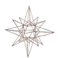 200x200 Xmas Led Dec Wire Star 3d Wire Lights Rustic