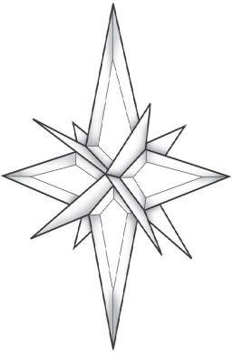 256x390 3d Star Bevel Cluster Ec343