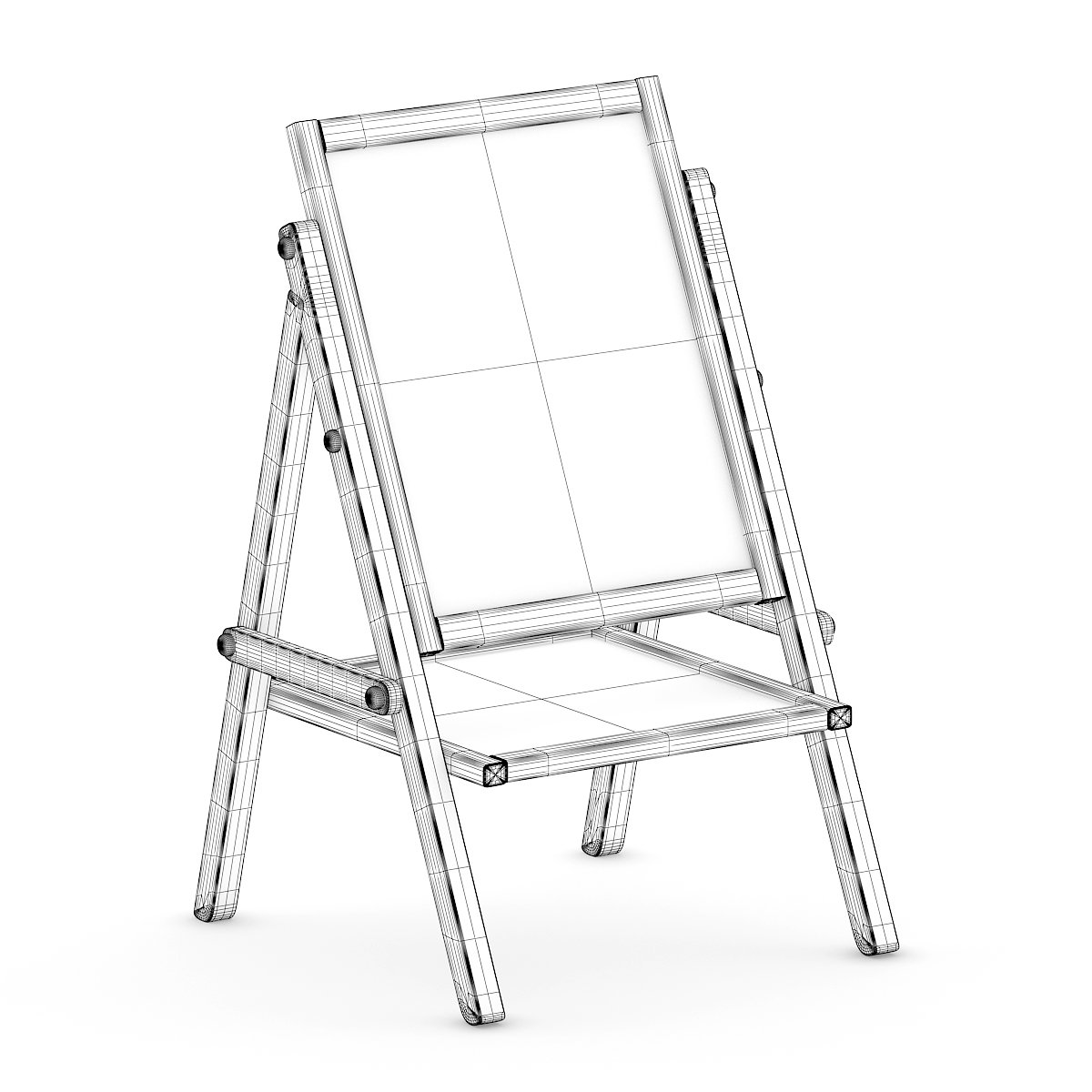 1200x1200 Kids Drawing Board 3d Model In Toys 3dexport