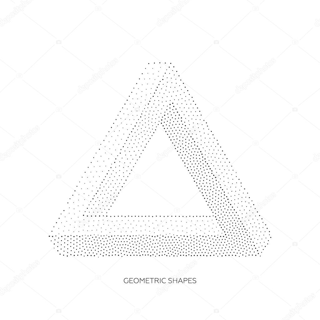 1024x1024 Abstract 3d Triangles Stock Vector Vanzyst