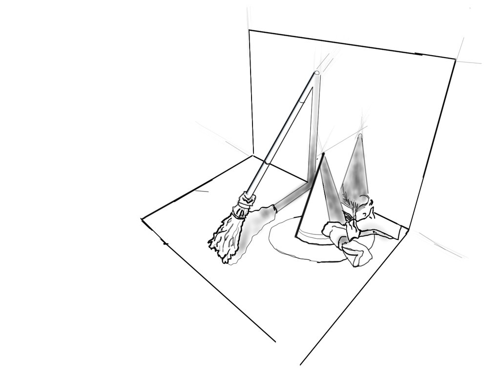 1032x774 3d Drawing Broom Hat By Dragone Graphics