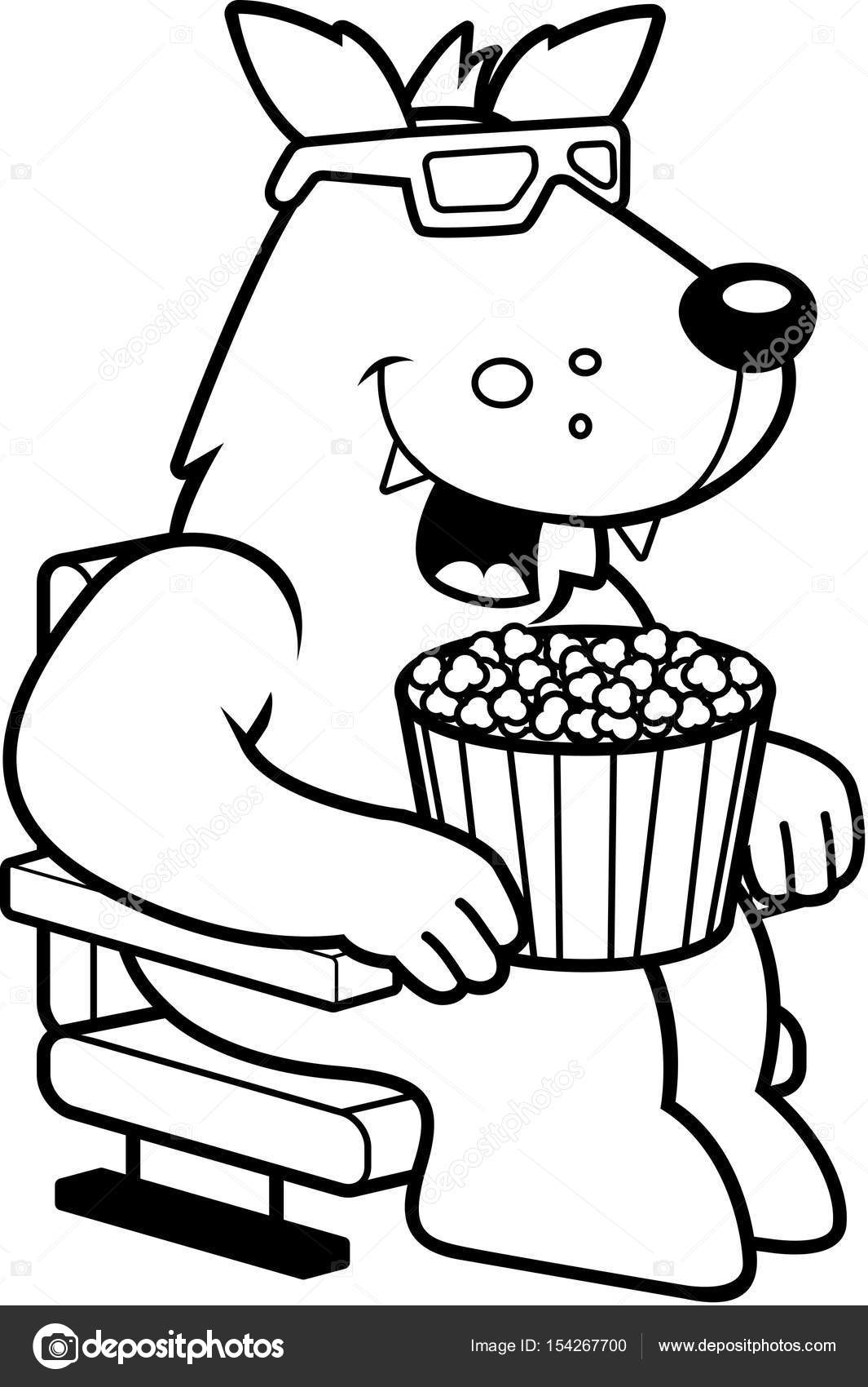 1065x1700 Cartoon Wolf 3d Movie Stock Vector Cthoman