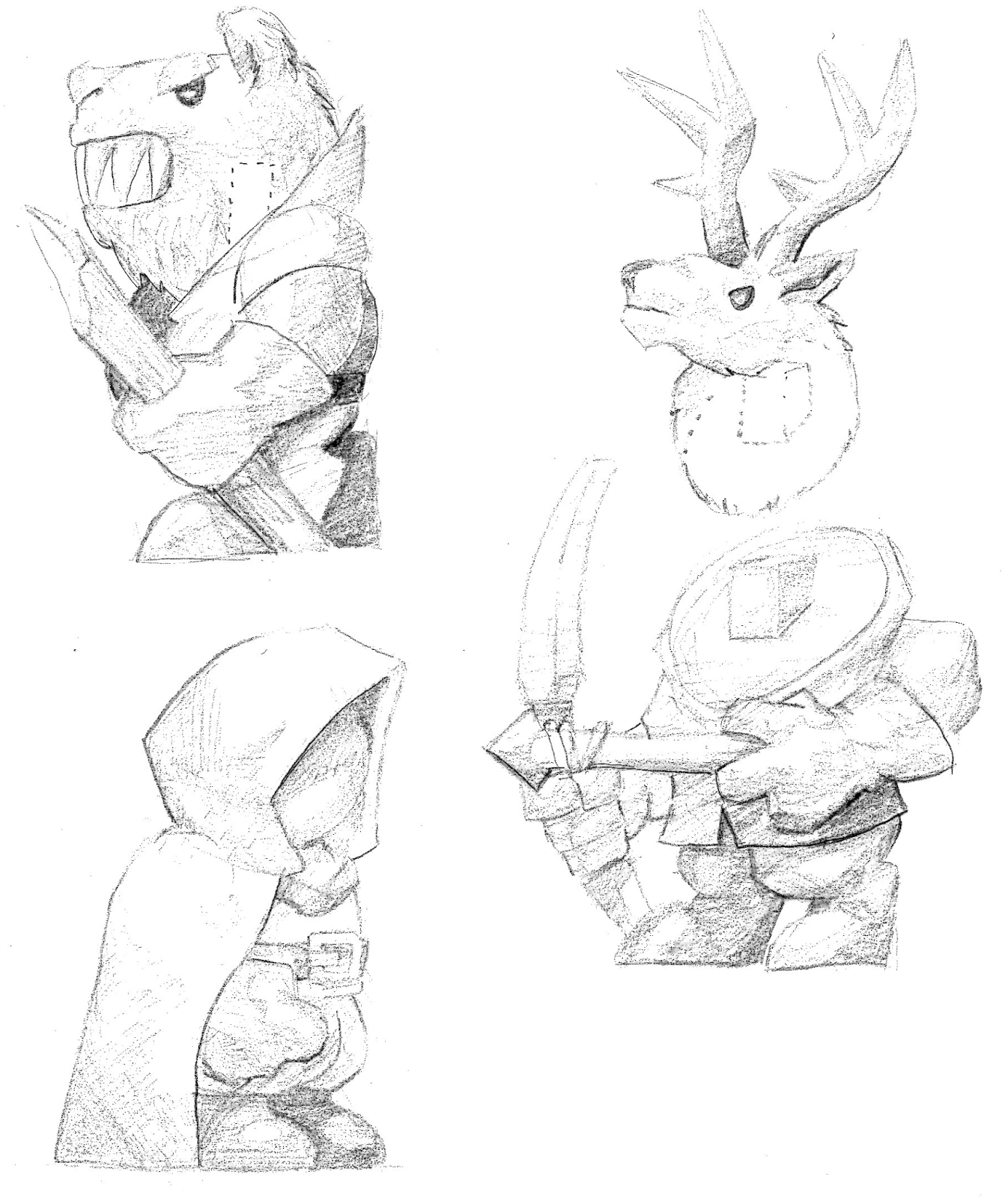 1346x1600 Joe's 3d Workbench Wood Wars Wolf Archer