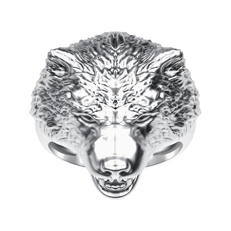 800x800 Ring 008 Wolf 3d Printable Model Cgtrader