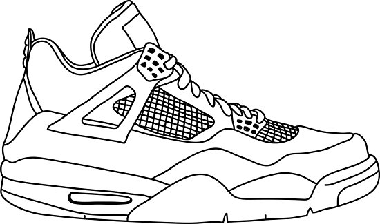 550x325 Jordan 4 Drawing How To Draw Jordan 7 Provincial Archives