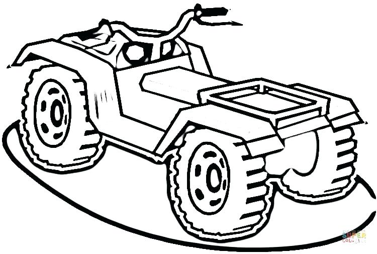 750x505 Unique Four Wheeler Coloring Pages Kids Page Free Printable Click