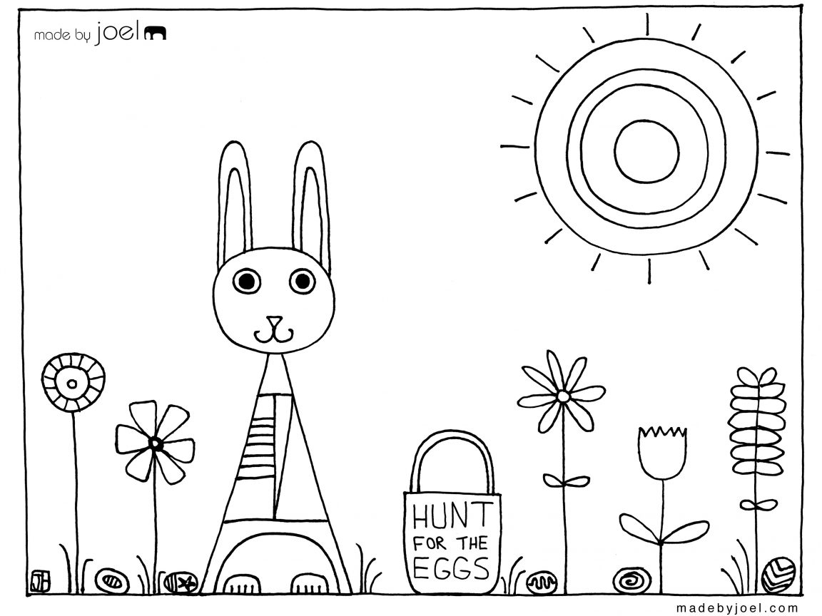 1152x864 Coloring Pages Flower For 4 Year Old Free Printable Kids Page Four