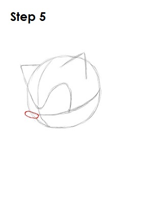 300x388 How To Draw Sonic The Hedgehog