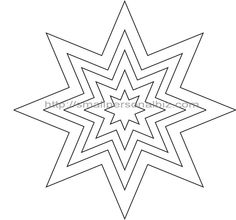 236x220 9 Sided Star Point Star Clipart Etc Nine Pointed Star
