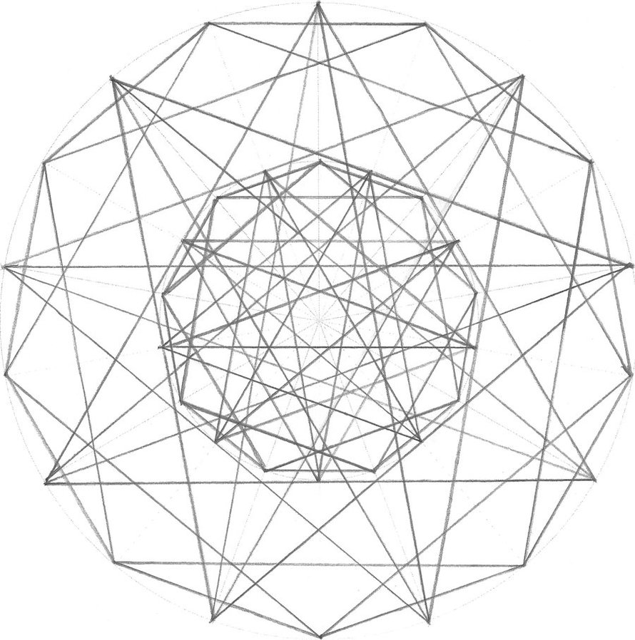 890x898 9 Point Star By On @ 9