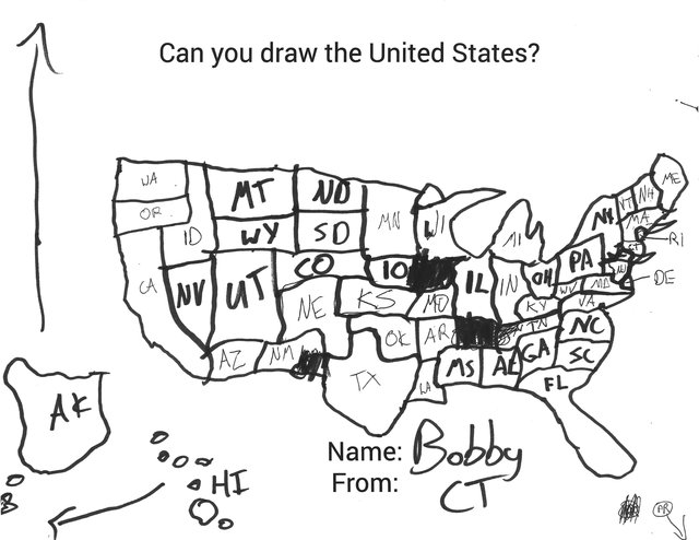 640x494 Can You Draw All 50 Us States