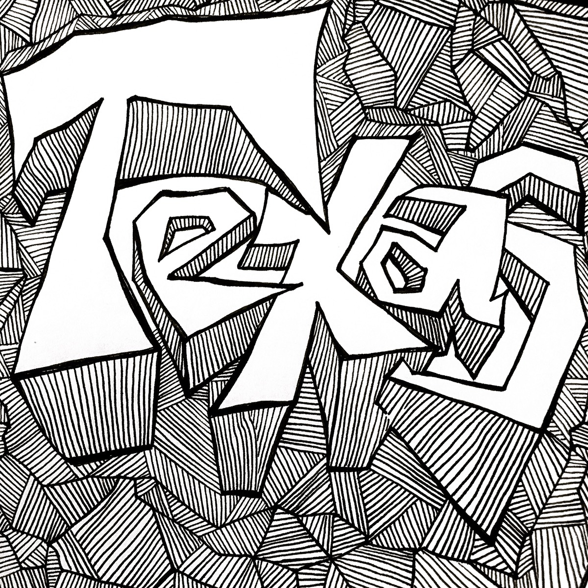 1200x1200 Freehand Ink Illustrations. Black Ink On White Paper. On Behance