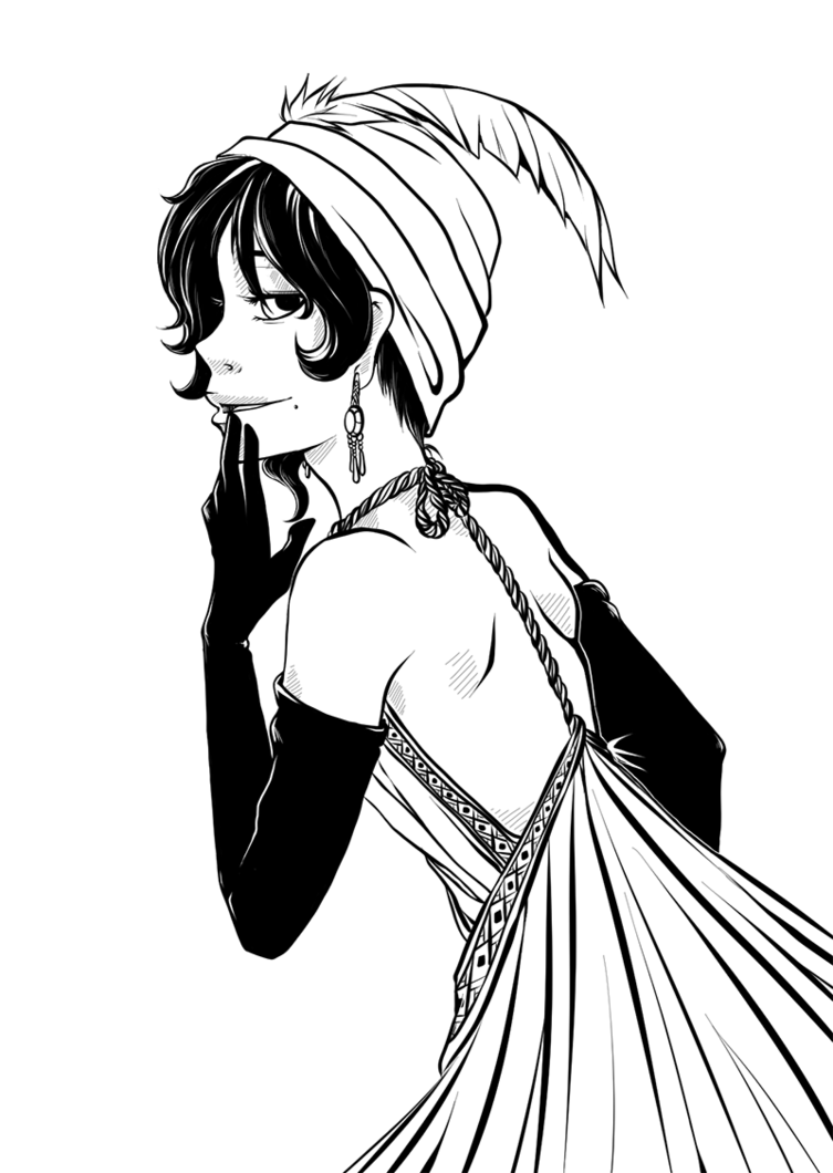 753x1060 50s Woman By Seiteki9