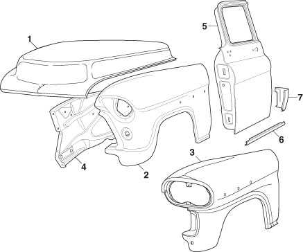 55 Chevy Drawing at GetDrawings | Free download