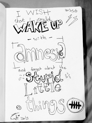 320x426 Some More 5sos Lyric Art!