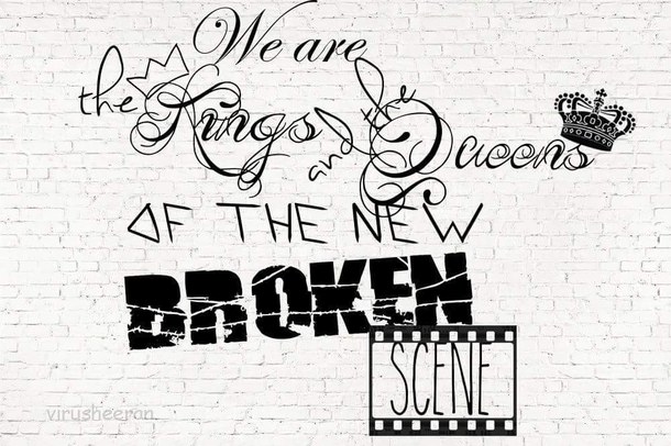 610x406 We Are The Kings And The Queens Of The New Broken Scene