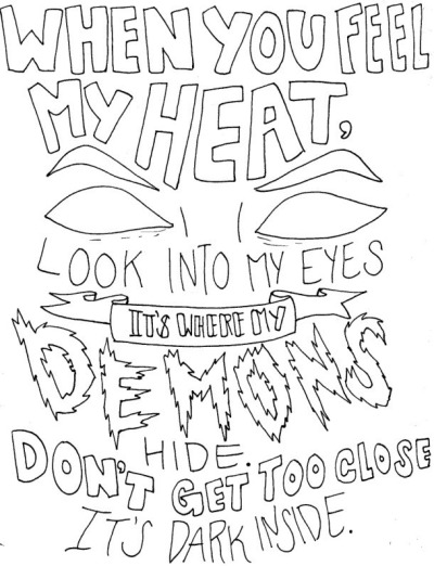 400x522 Images Band Lyrics Tumblr Drawings