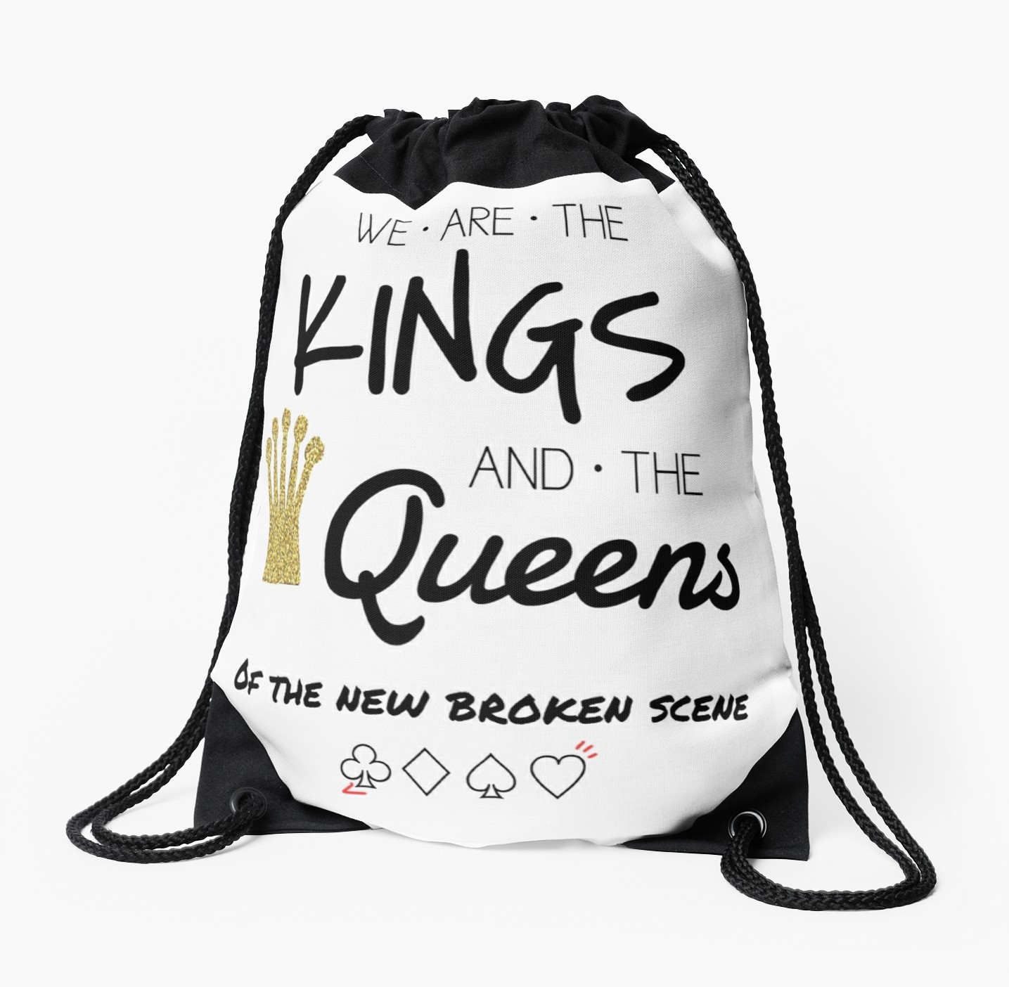 1435x1404 She's Kinda Hot 5sos Lyrics Original Lyric Print Drawstring Bags