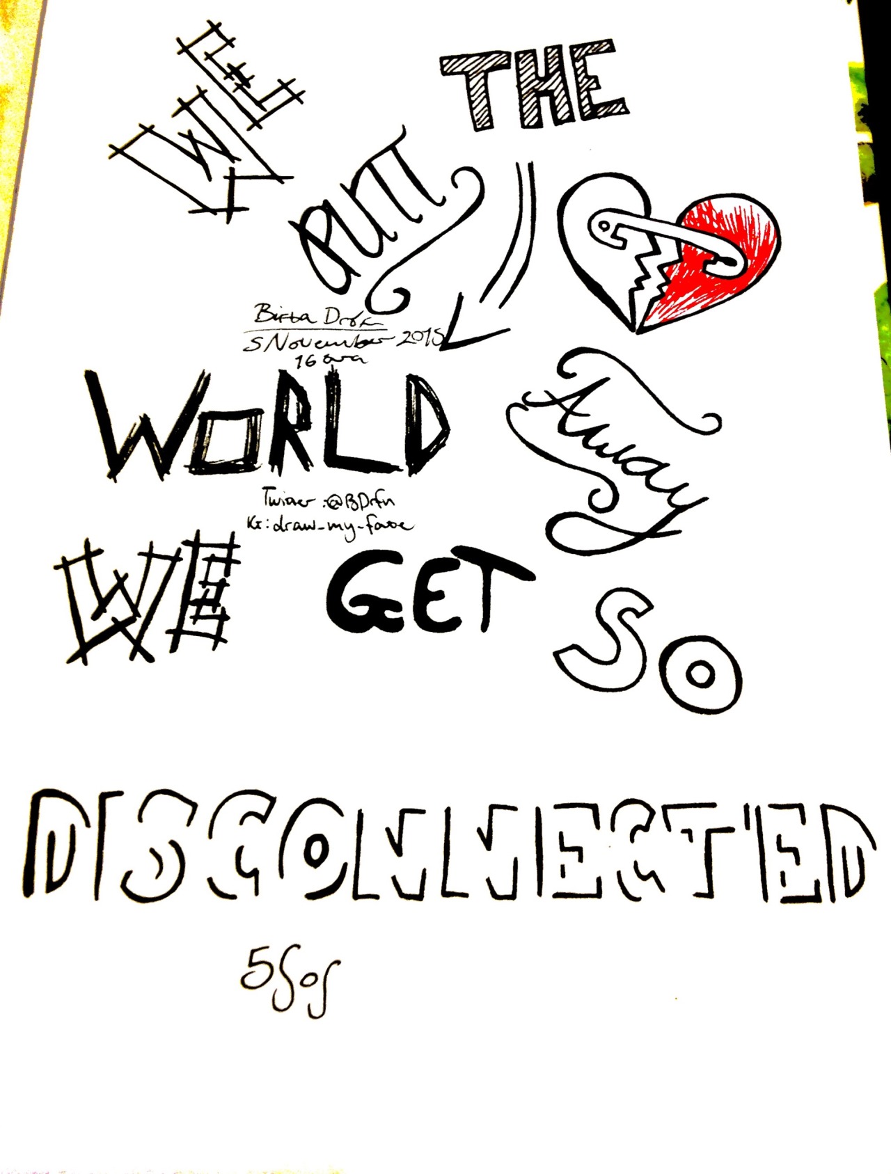1280x1687 Those Are Some Lyric Arts From @5sos Official