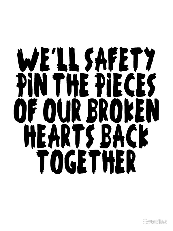 600x800 5 Seconds Of Summer Safety Pin Art Prints By Sctstiles Redbubble