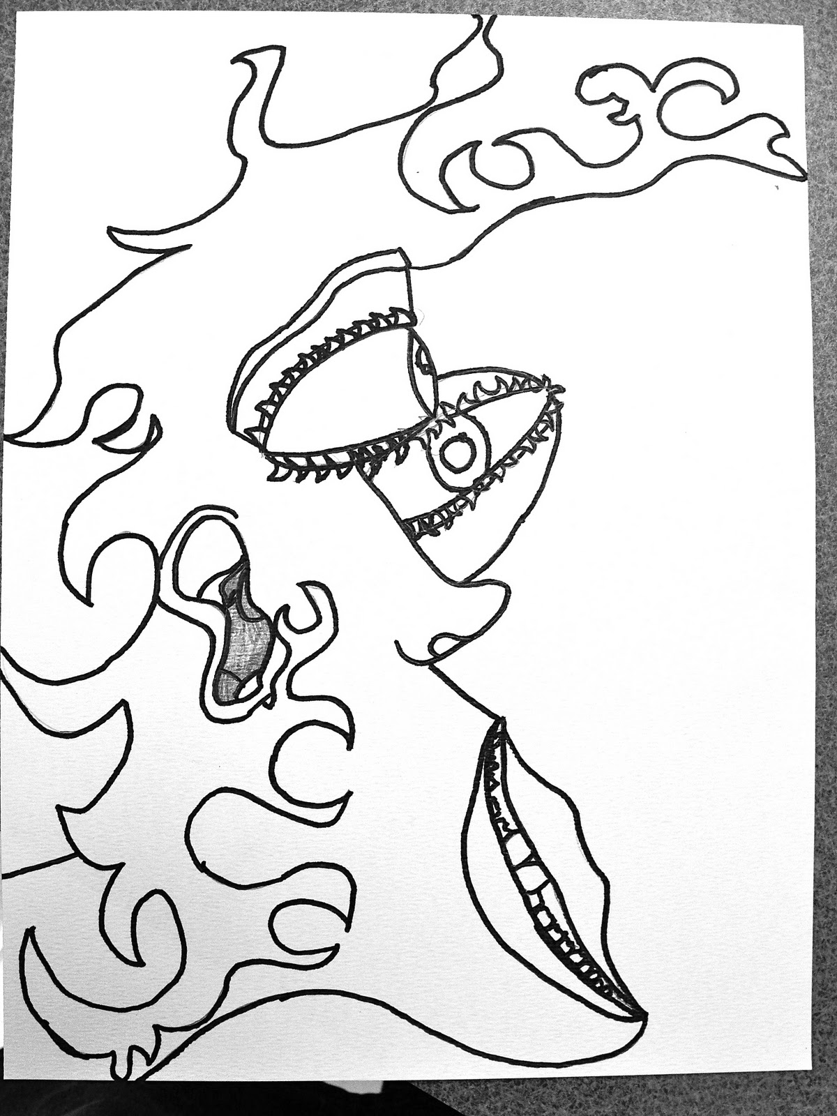 1200x1600 Da Vinci's Wings 5th Grade Picasso Portraits