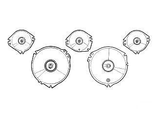 320x240 New! 1967 1968 Mustang Outside Door Handles, Hardware Chrome Pair